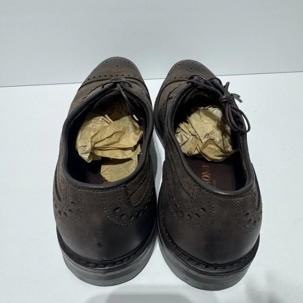 Allen Edmonds Men’s Strandmonk Cap Toe Oxfords Size 9.5 D